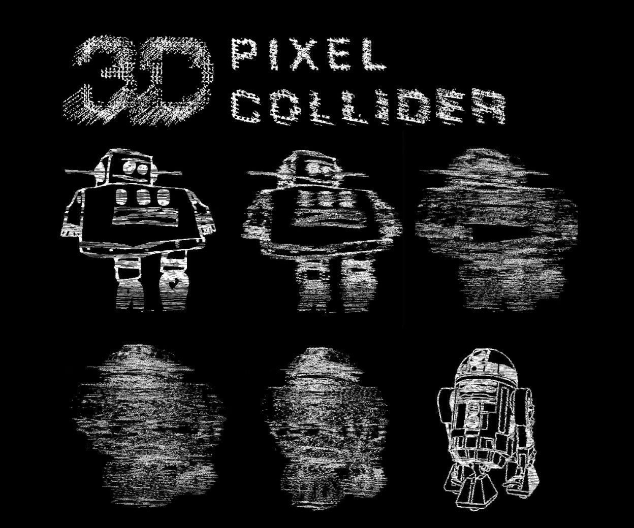 3D Pixel Collider (3D Print)