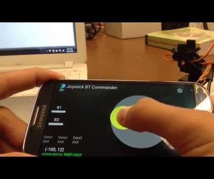 Controlling Servos Via Bluetooth (RN-42) and LabVIEW