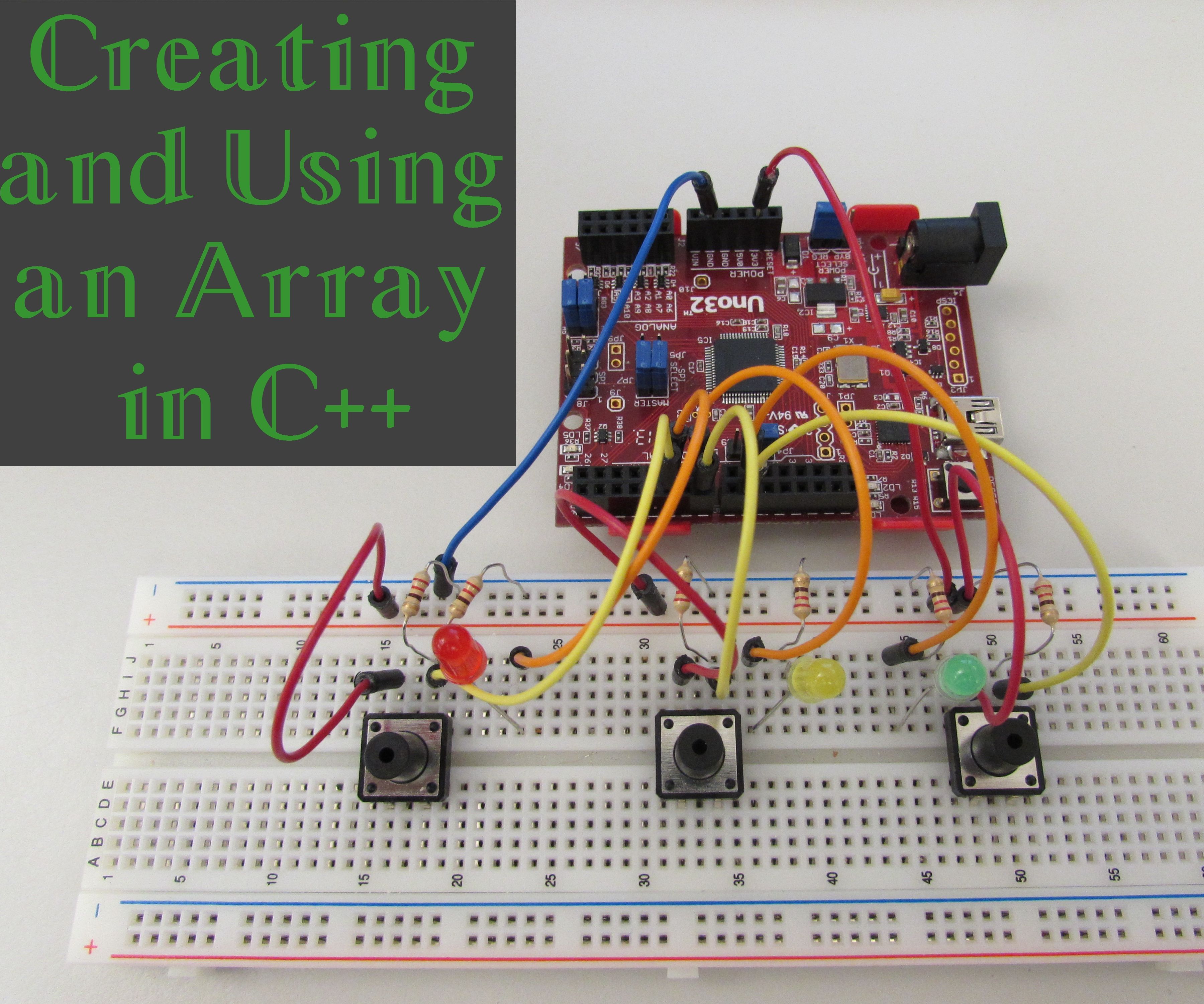 Creating and Using an Array in C++