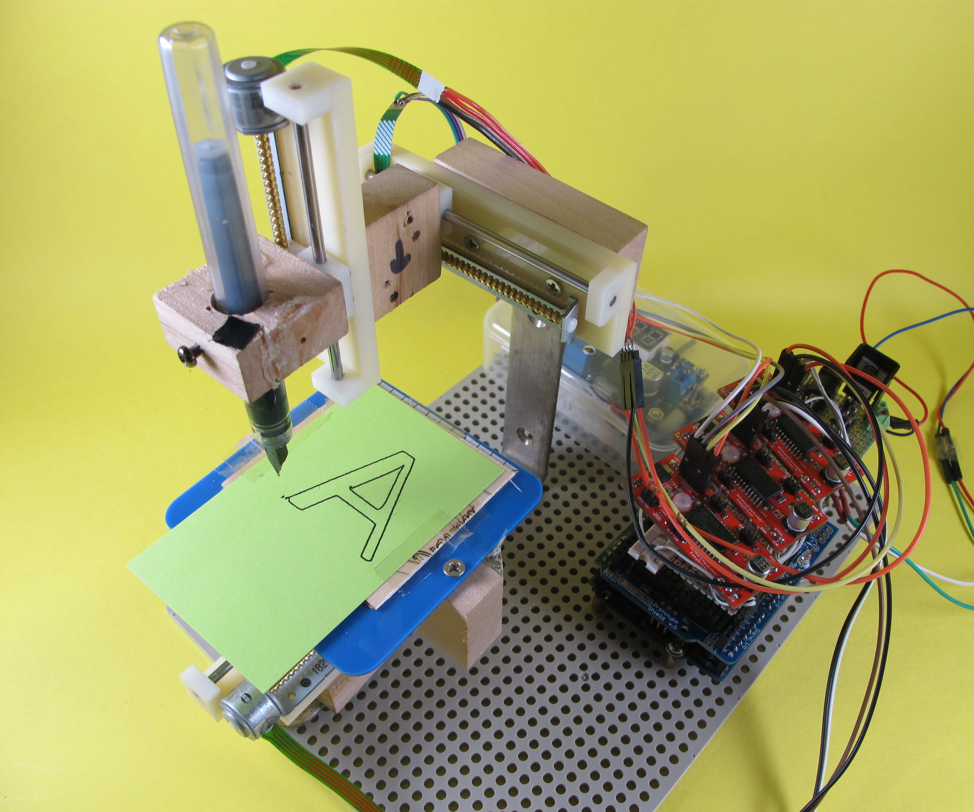 Arduino Mini Pen Plotter