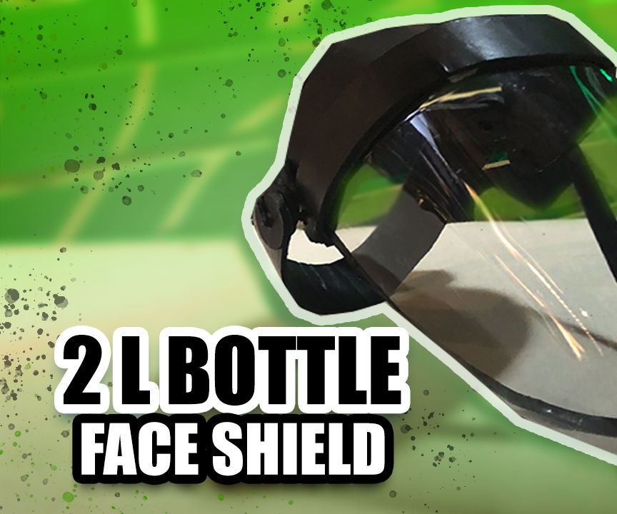 2 Liter Bottle Face Shield Patterns