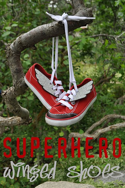 How to Make Superhero Winged Shoes