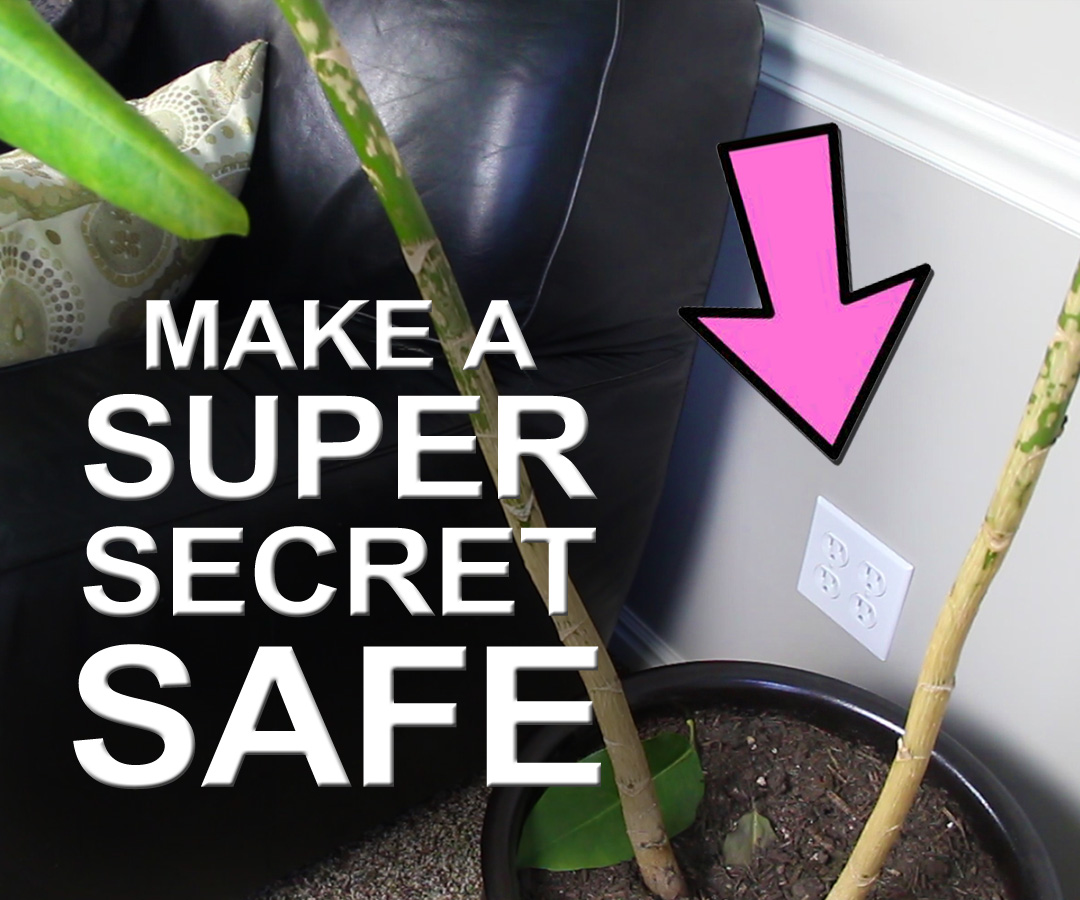 How to Make a Super Secret Safe - for Less Than $3