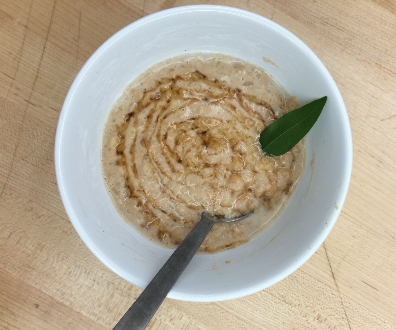 Bay Leaf  & Honey Rice Pudding