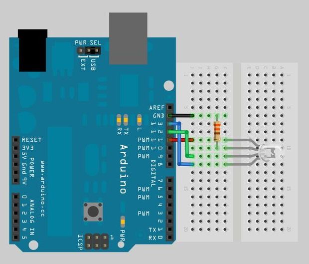 SUPER EASY RGB Circuit!!!!!!!!