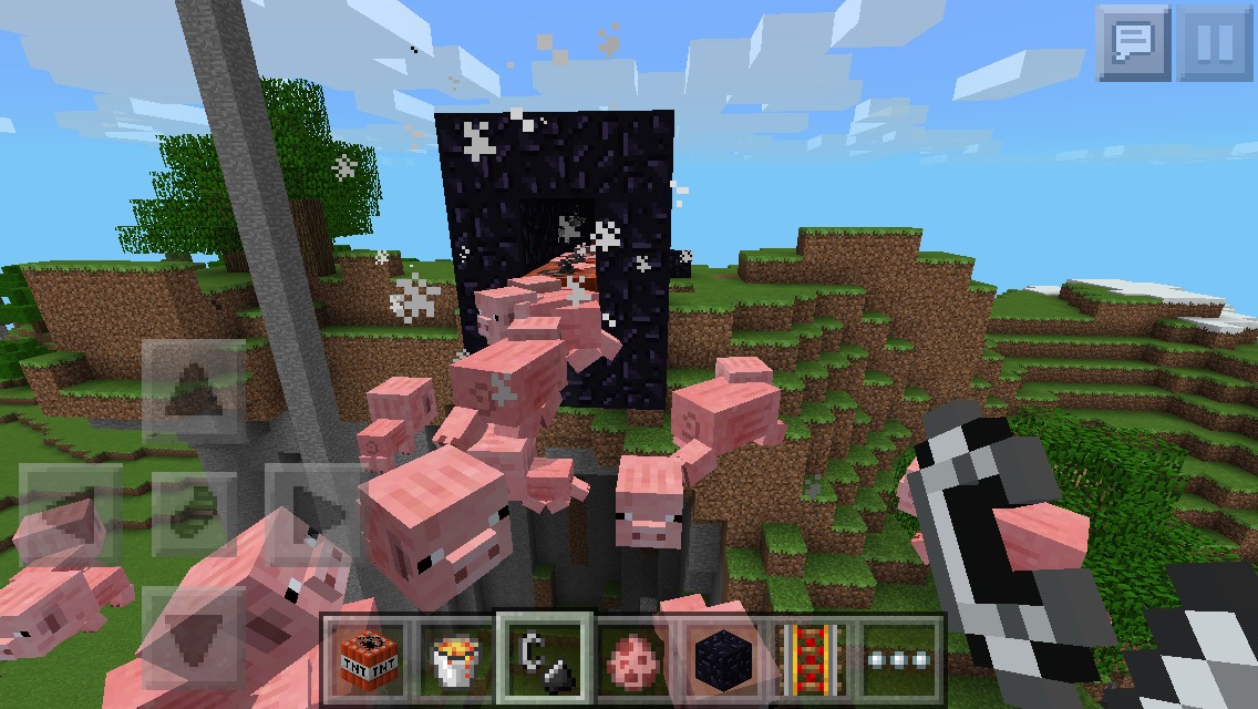 Mine Craft Pig Cannon