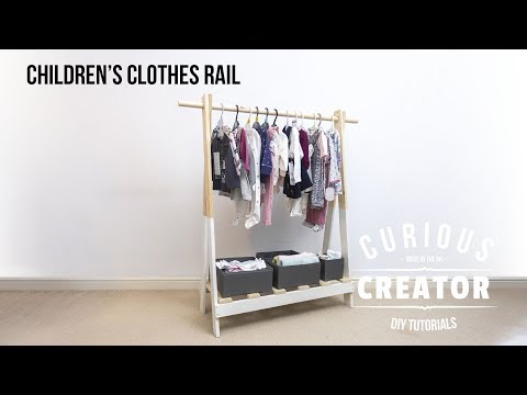 #45 Childs Clothes Rail