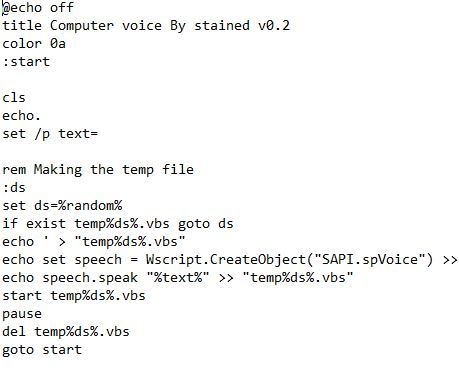 MAKE YOUR COMPUTER SPEAK!