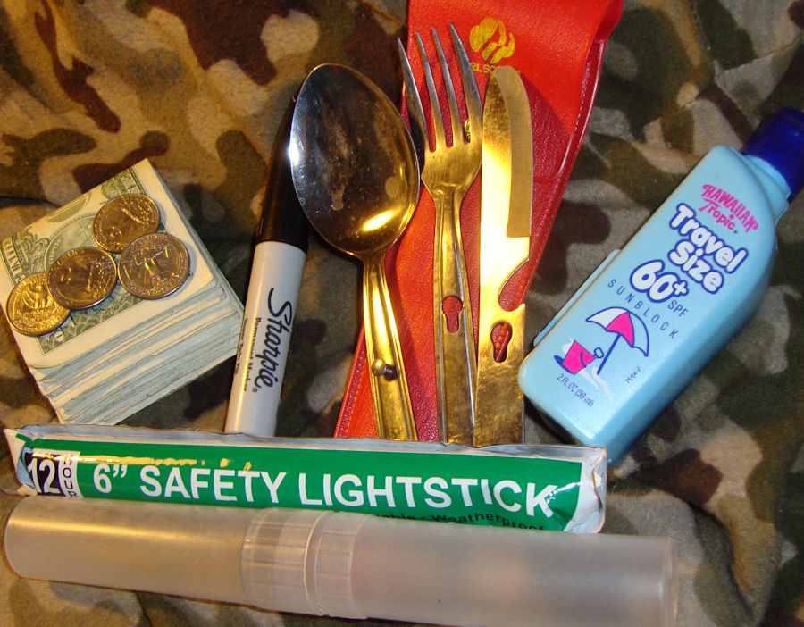 Survival_Kit_72_Hour_Bag_Glow_Stick_Mess_Utensils_Girl_Scout_Cash_Coins_Quarters_Sharpie_Toothbrush_Holder_photo_Jack_Jobe.jpg