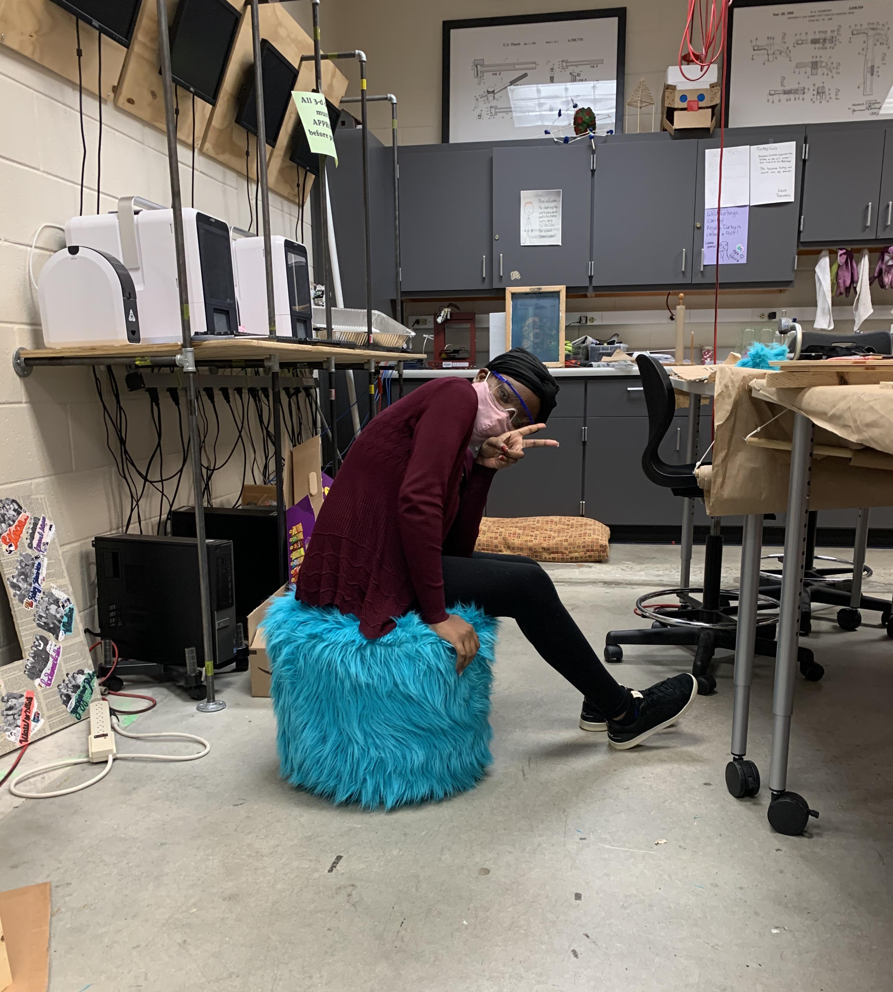 Ottoman Footstool 