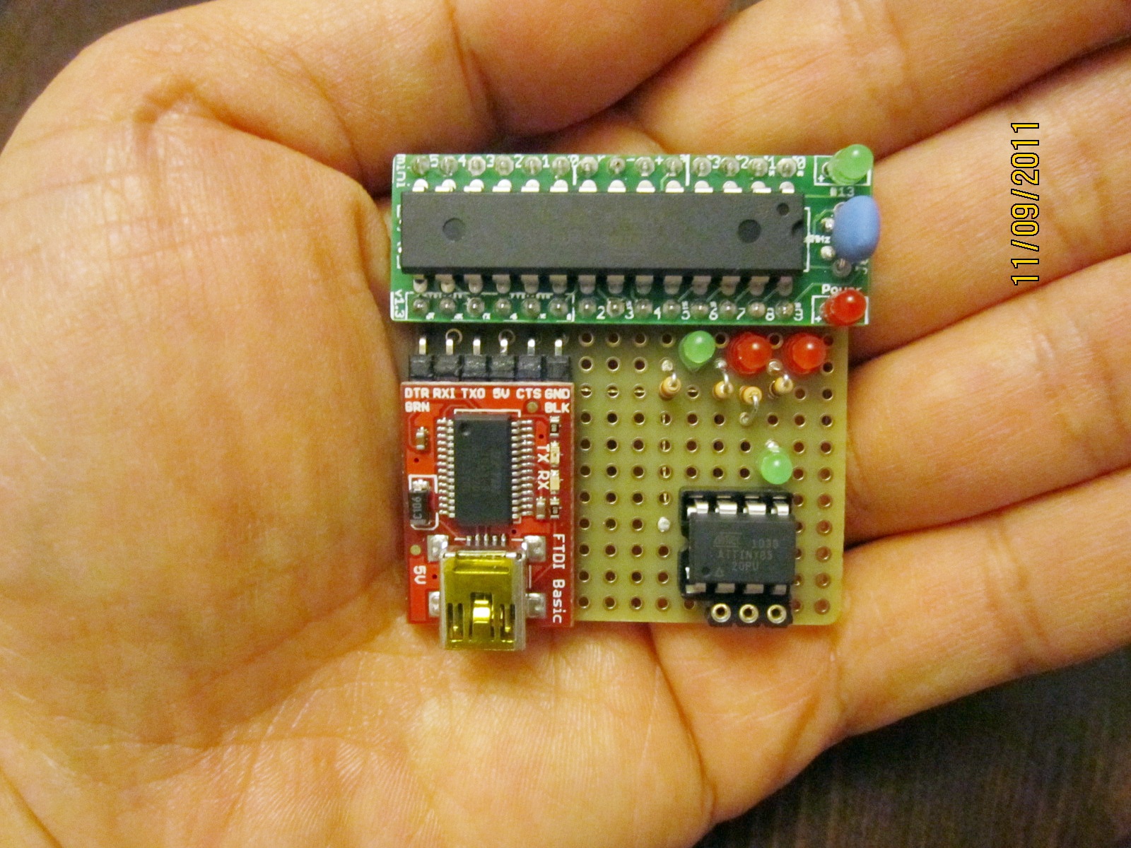 ATtiny Programmer Using Arduino ISP