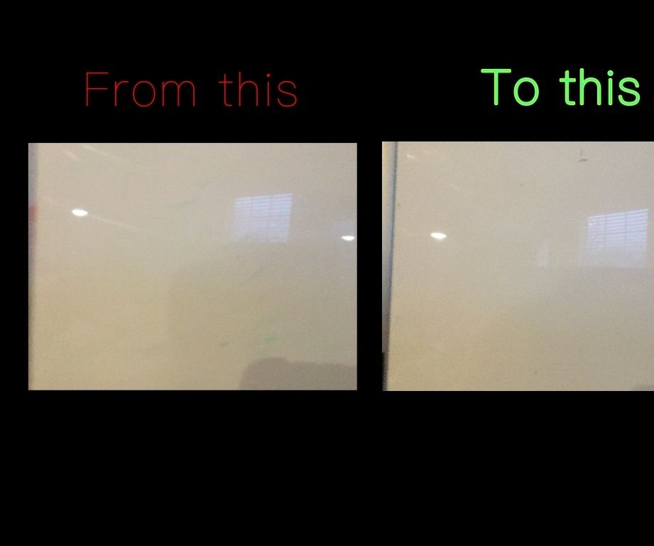 Simple Whiteboard Cleaning Solution