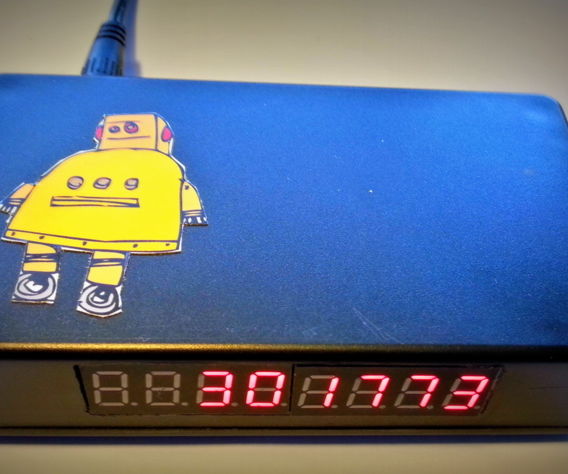 Instructables Hit Counter (ESP8266-01)