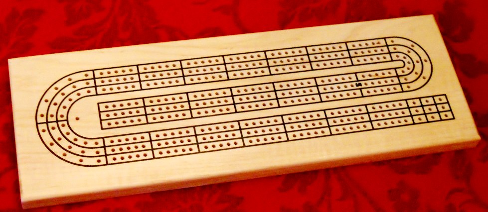 CNC Cribbage Board