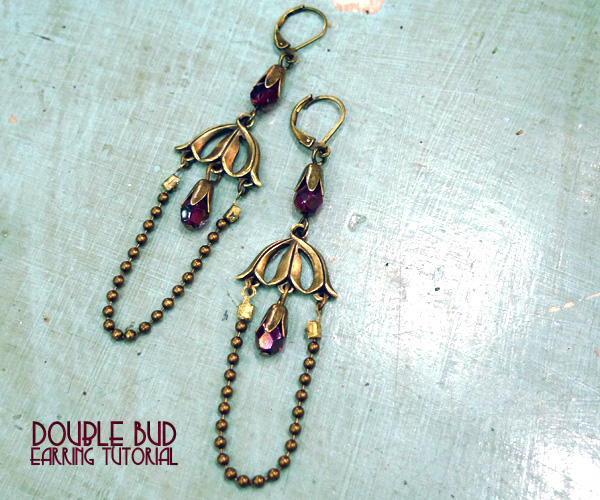 Double Bud Earrings