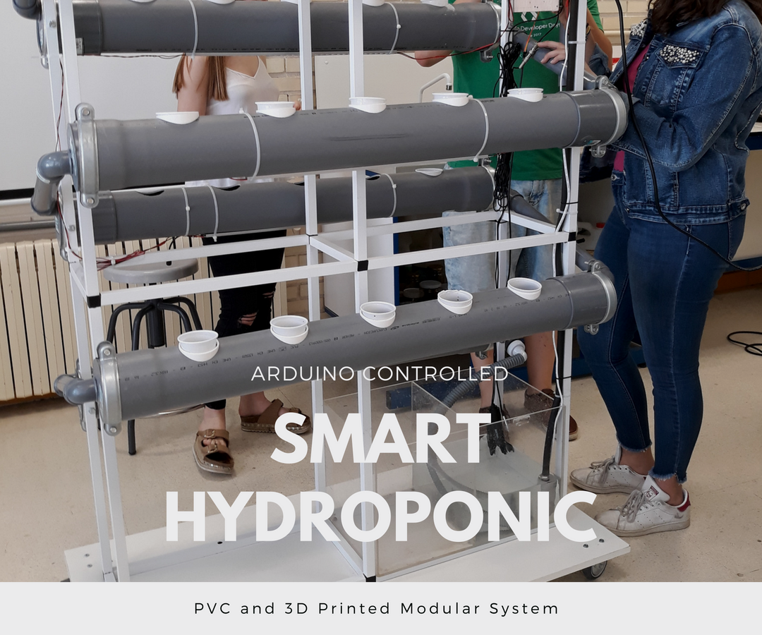 Arduino Controlled Smart Hydroponic Modular System 