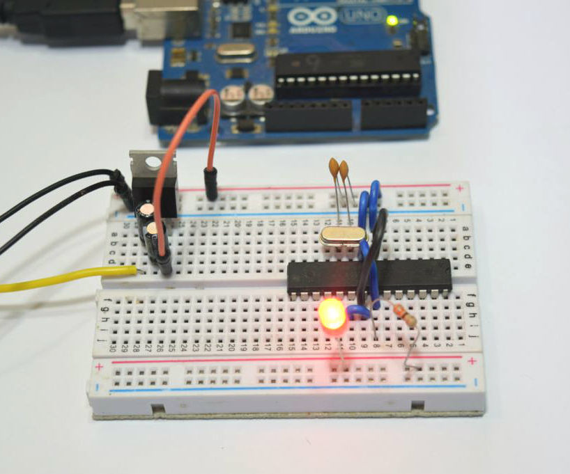 How to Build an Arduino Uno on a BreadBoard