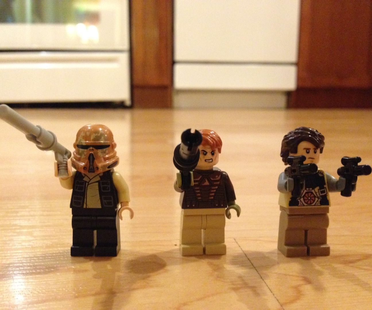 Three Epic Star Wars Minifigures (Custom Made!)