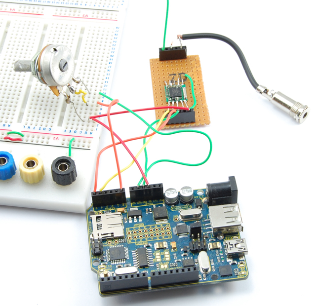 TEA5767 FM Radio Breakout Board for Arduino