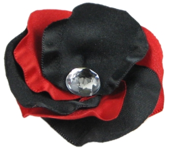 How to Make Satin Ribbon Hair Flowers