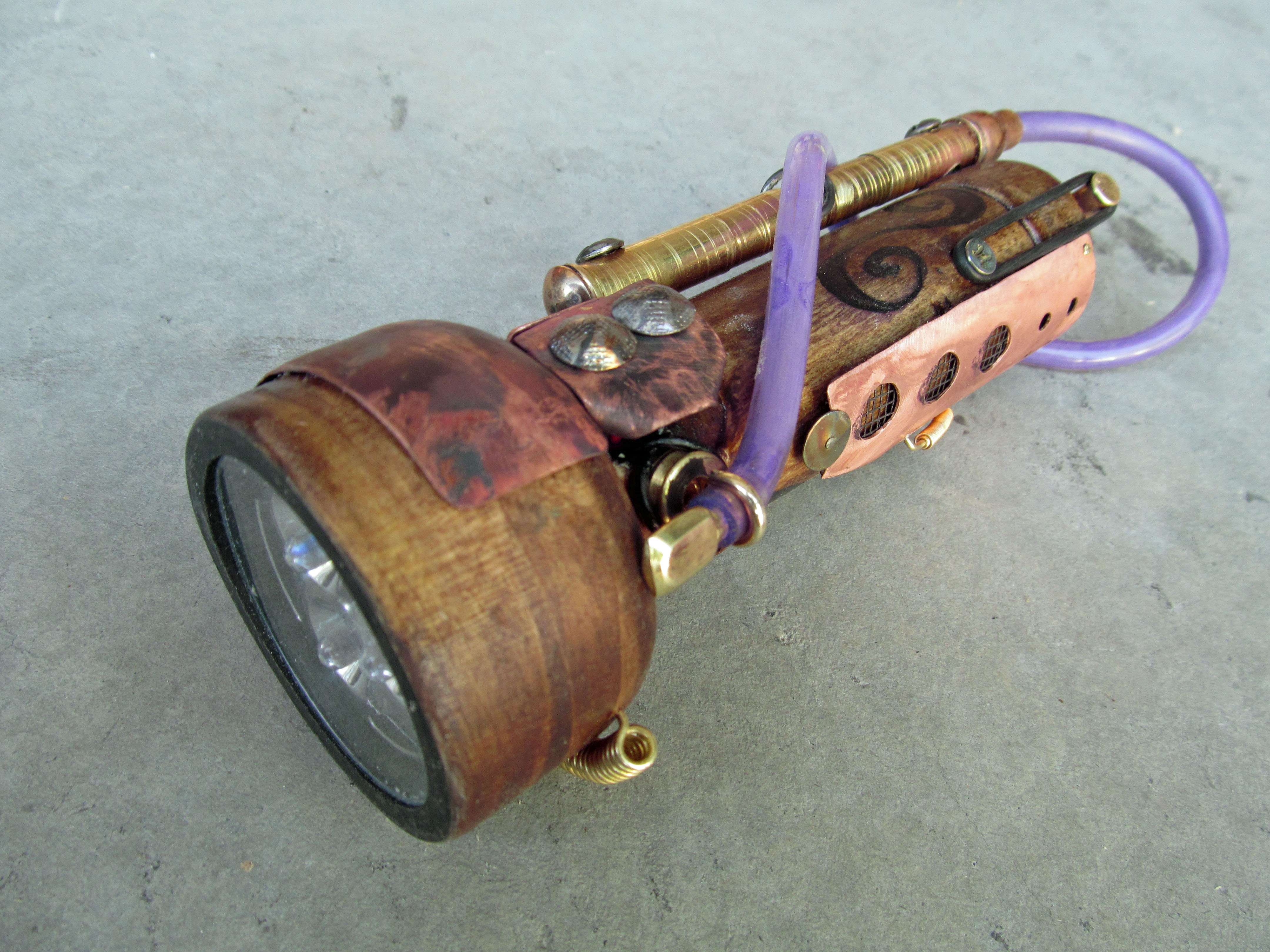 Steampunk Flashlight