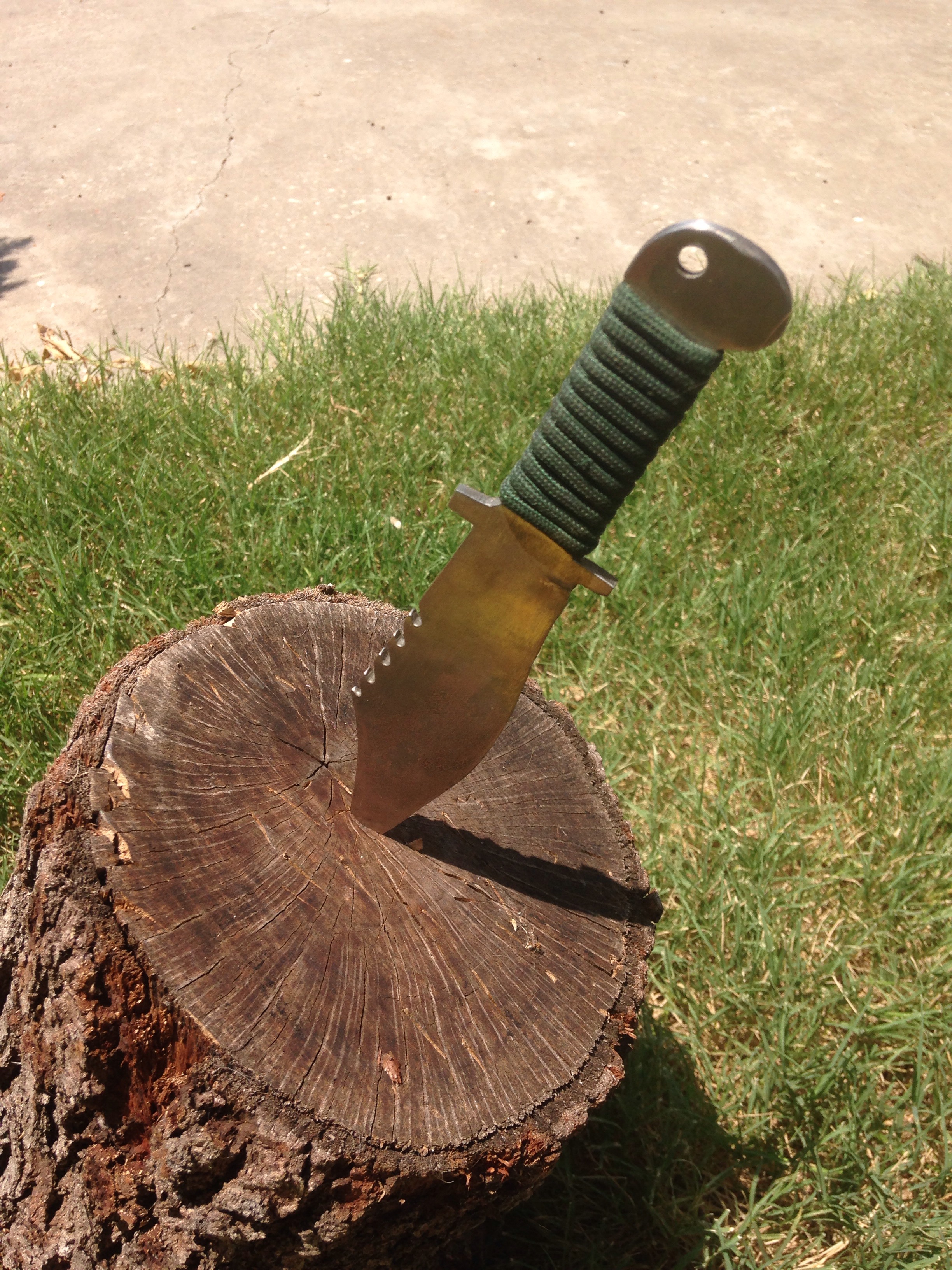 Homemade Throwing Knife