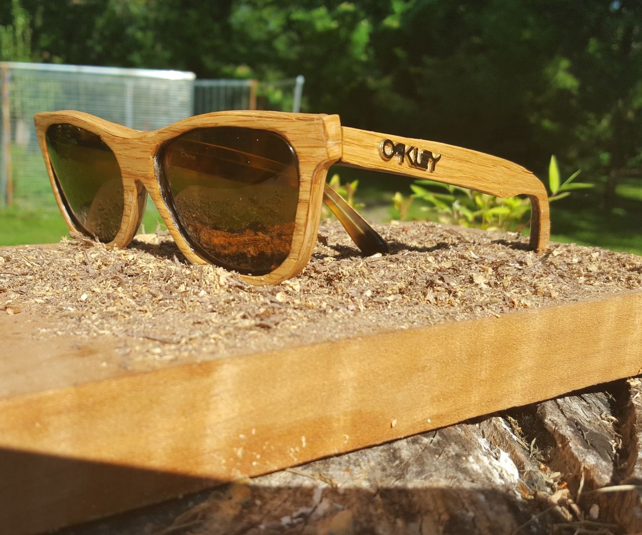 Wood Sunglass