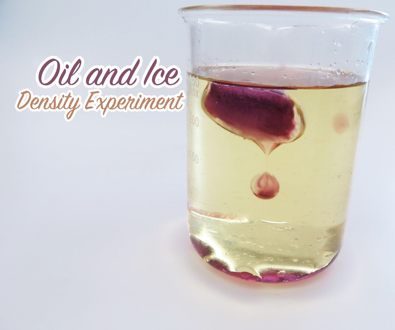 Oil and Ice Density Experiment