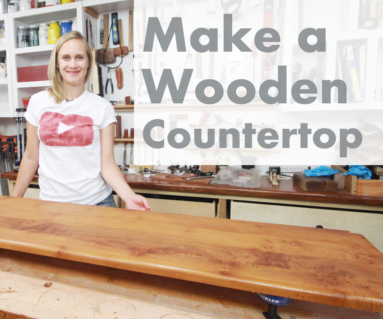 How to Make a Wooden Countertop