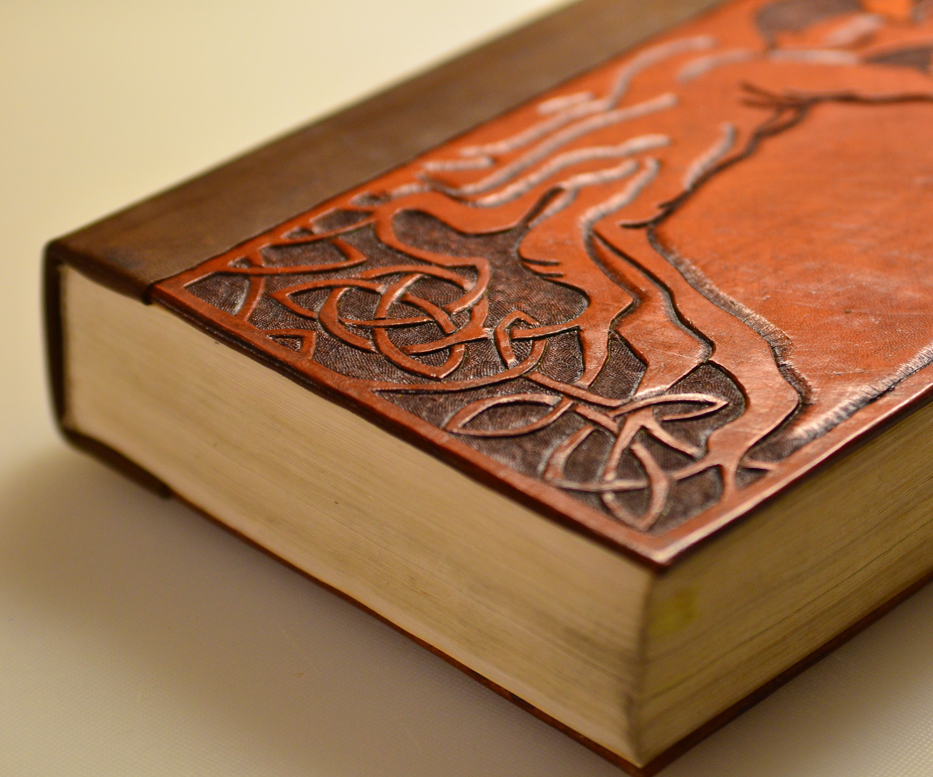 Bind a Book in Tooled Leather