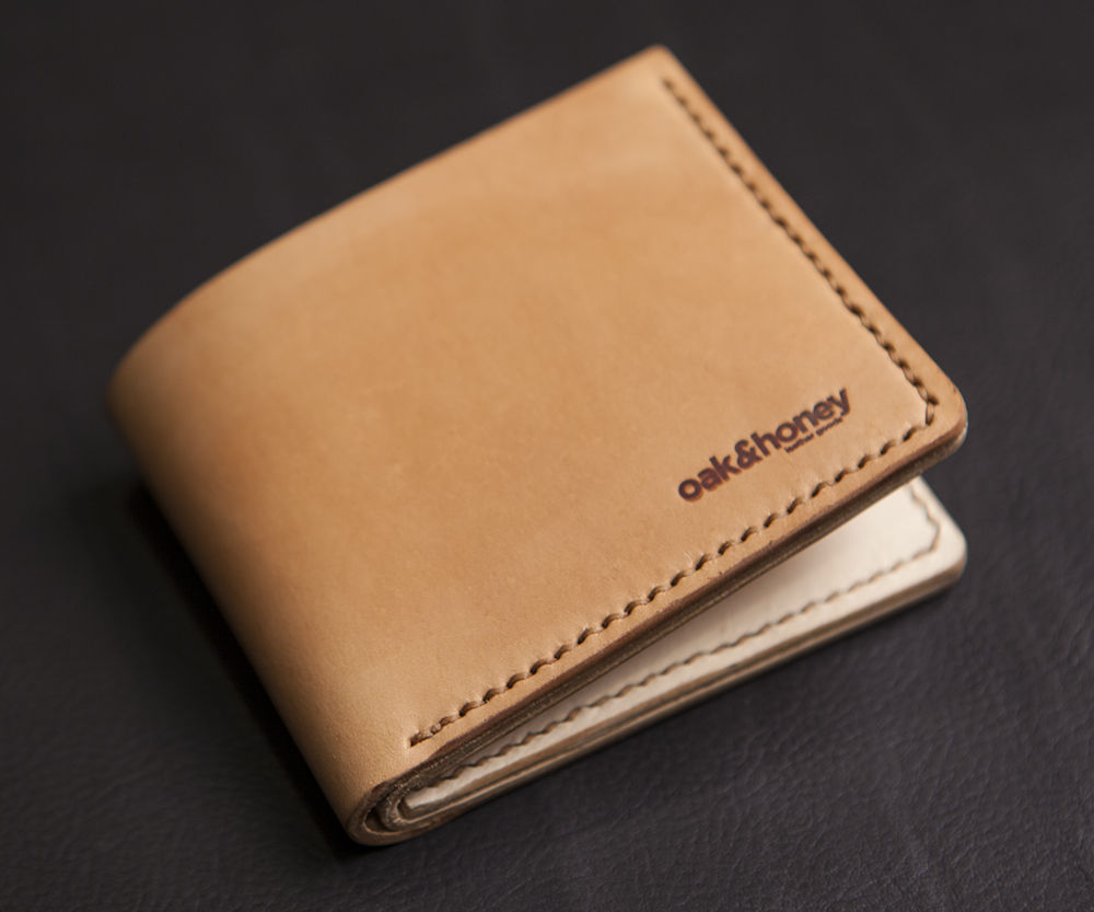 Vegetable Tanned Bifold Wallet