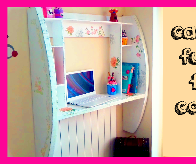 DIY Crafts: How to Make a Cardboard Furniture for Computer Tutorial