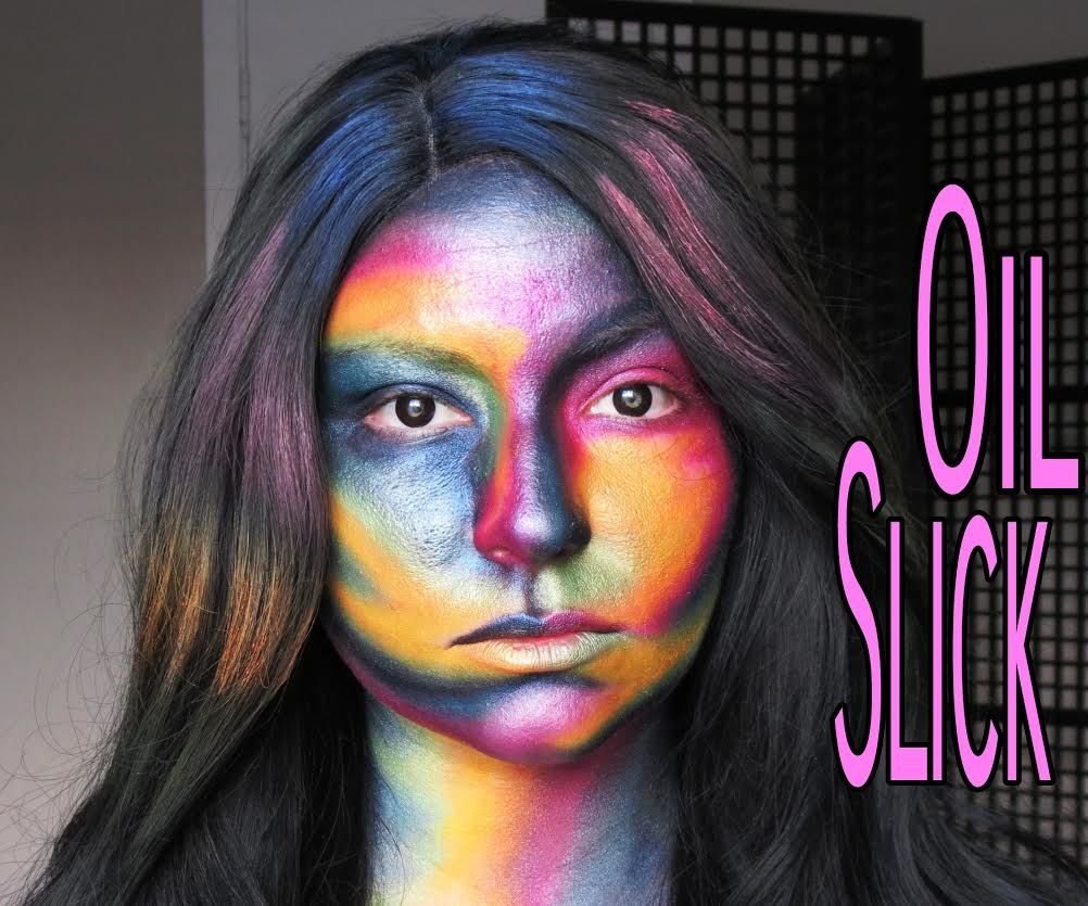 Oil Slick Makeup