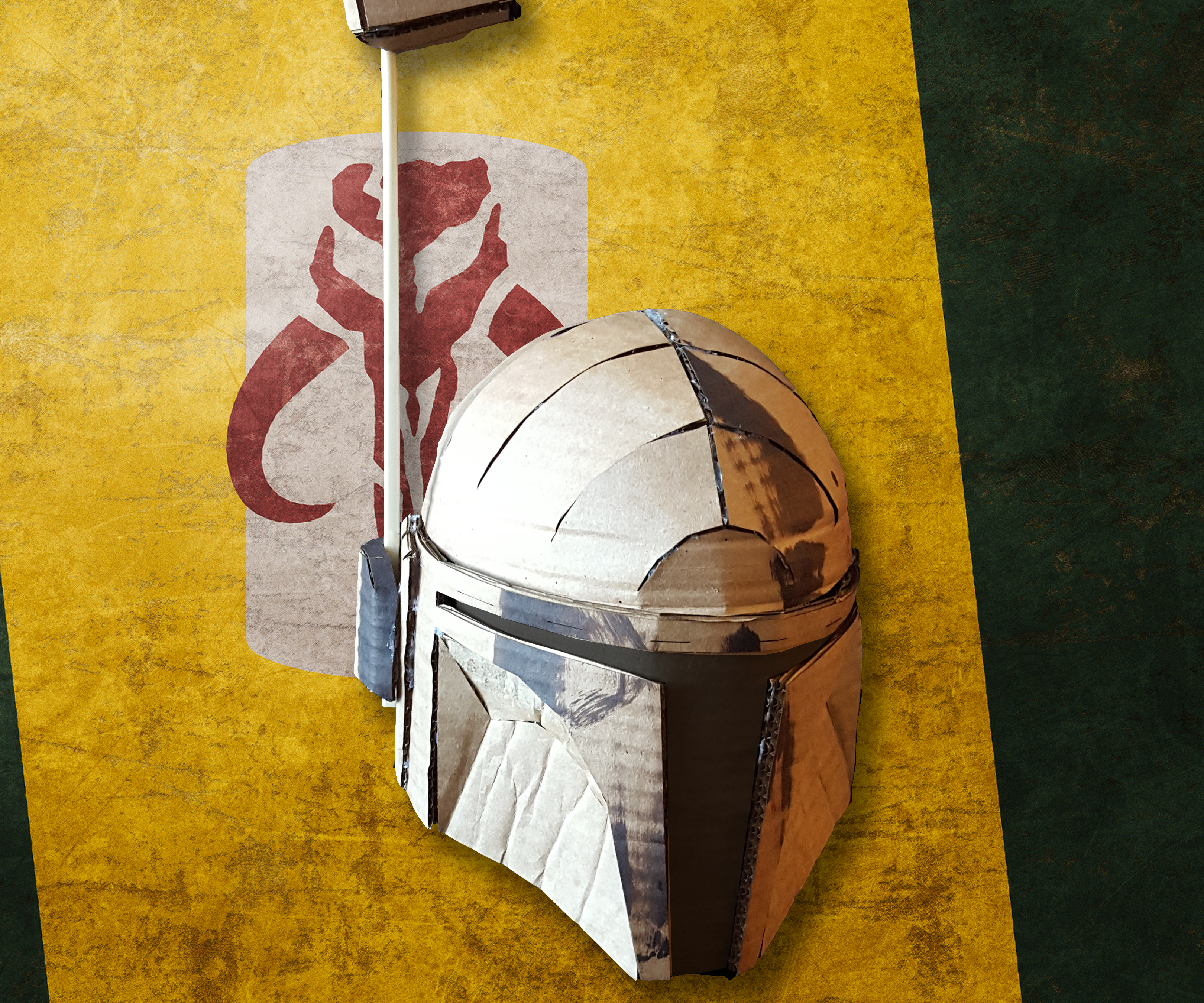 Mandalorian / Boba Fett Cardboard Helmet