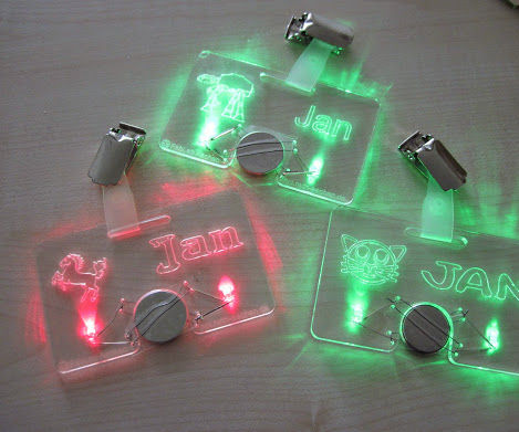 LED Nametag