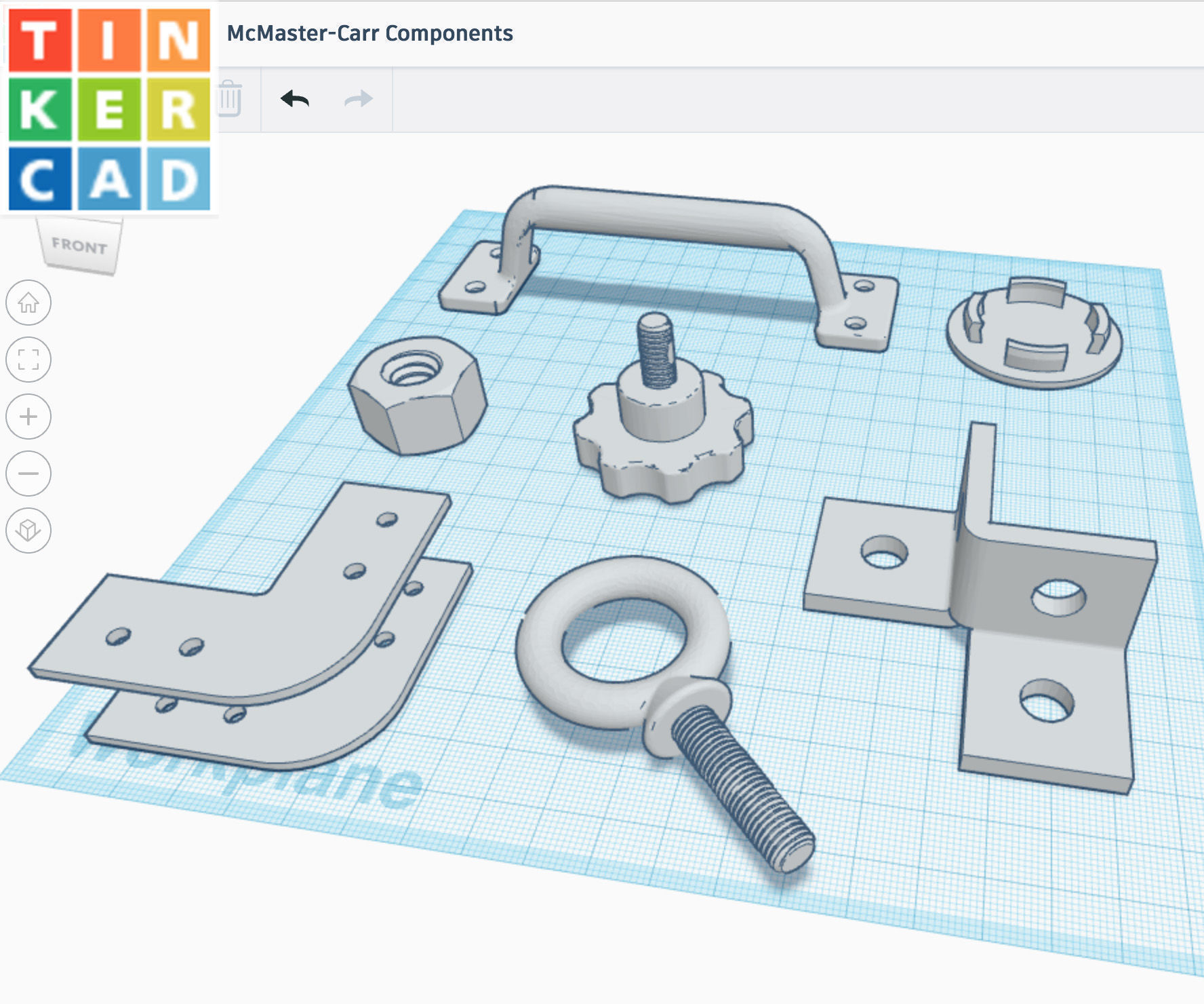 Import McMaster-Carr Components Into Tinkercad