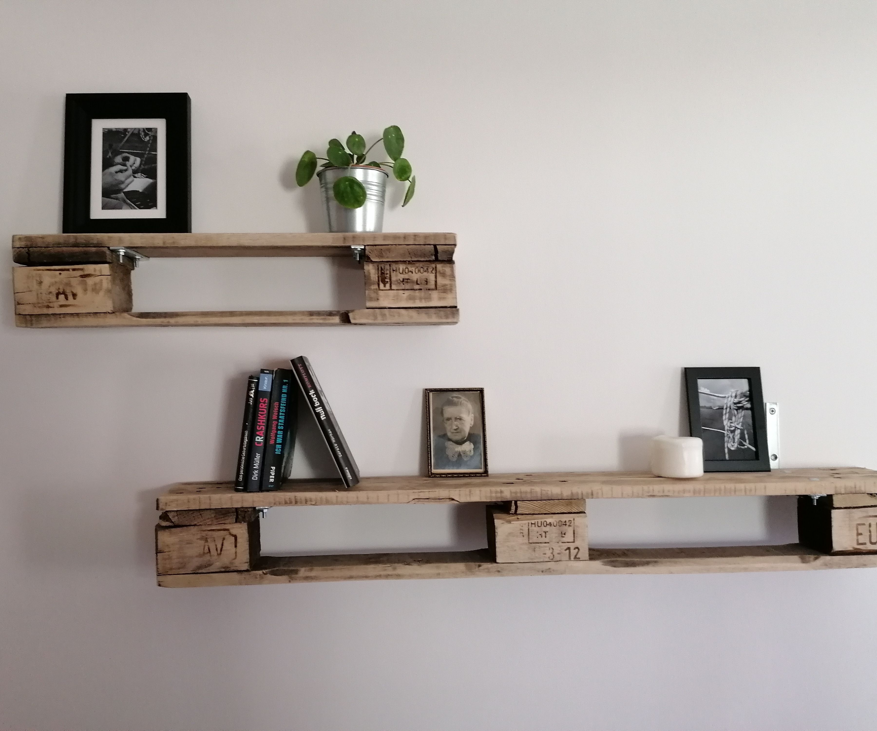 Your Rustic Charmed Pallet Shelf