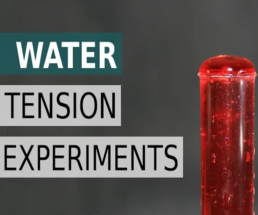 20 Experiments With Tension Water