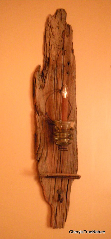 Barnwood Wall Sconce