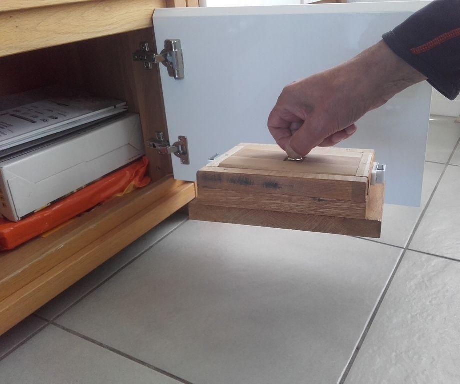 Hidden Box With Secret Opening Mechanism