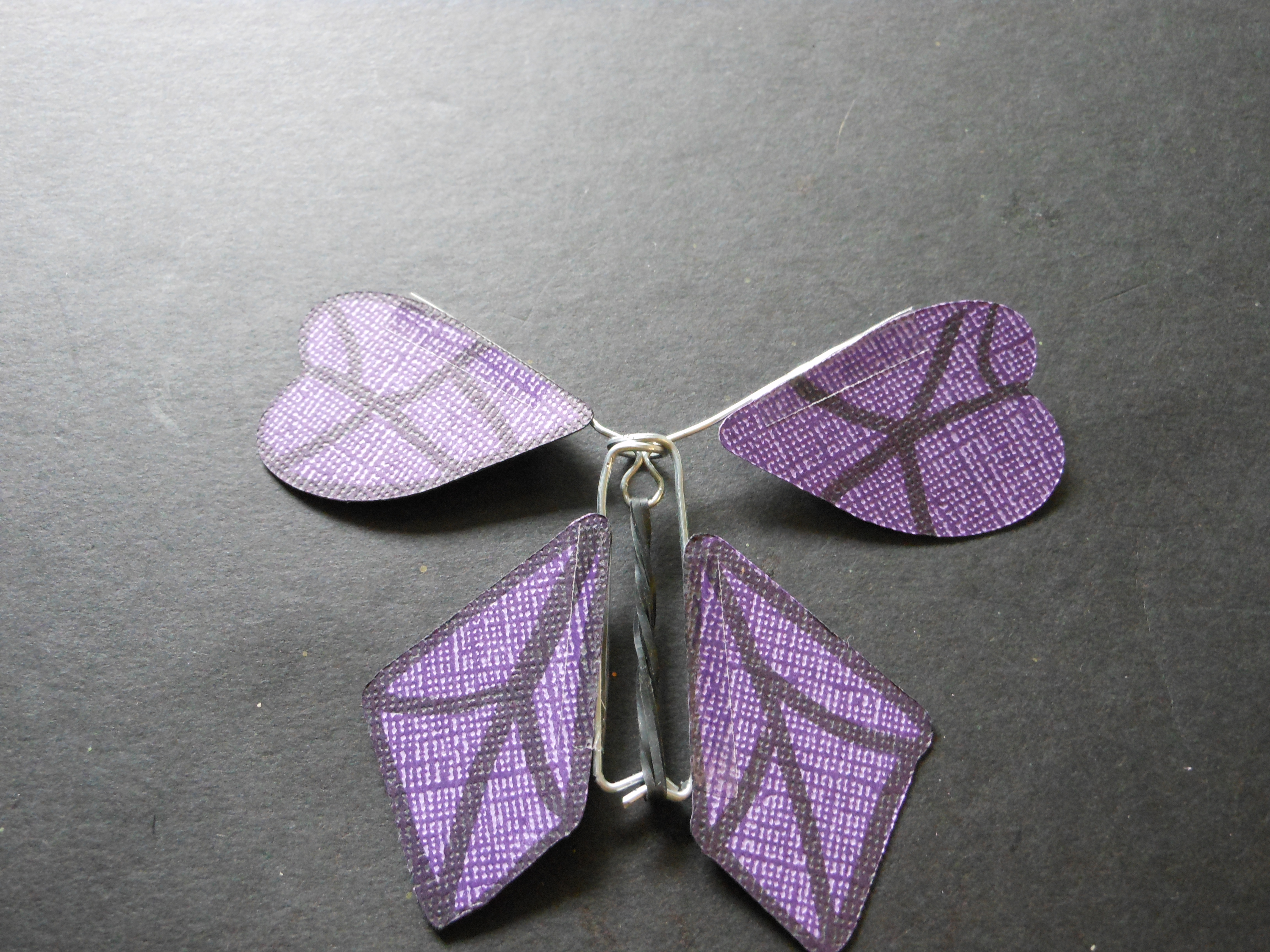 How to Make a Twirling Paper Butterfly