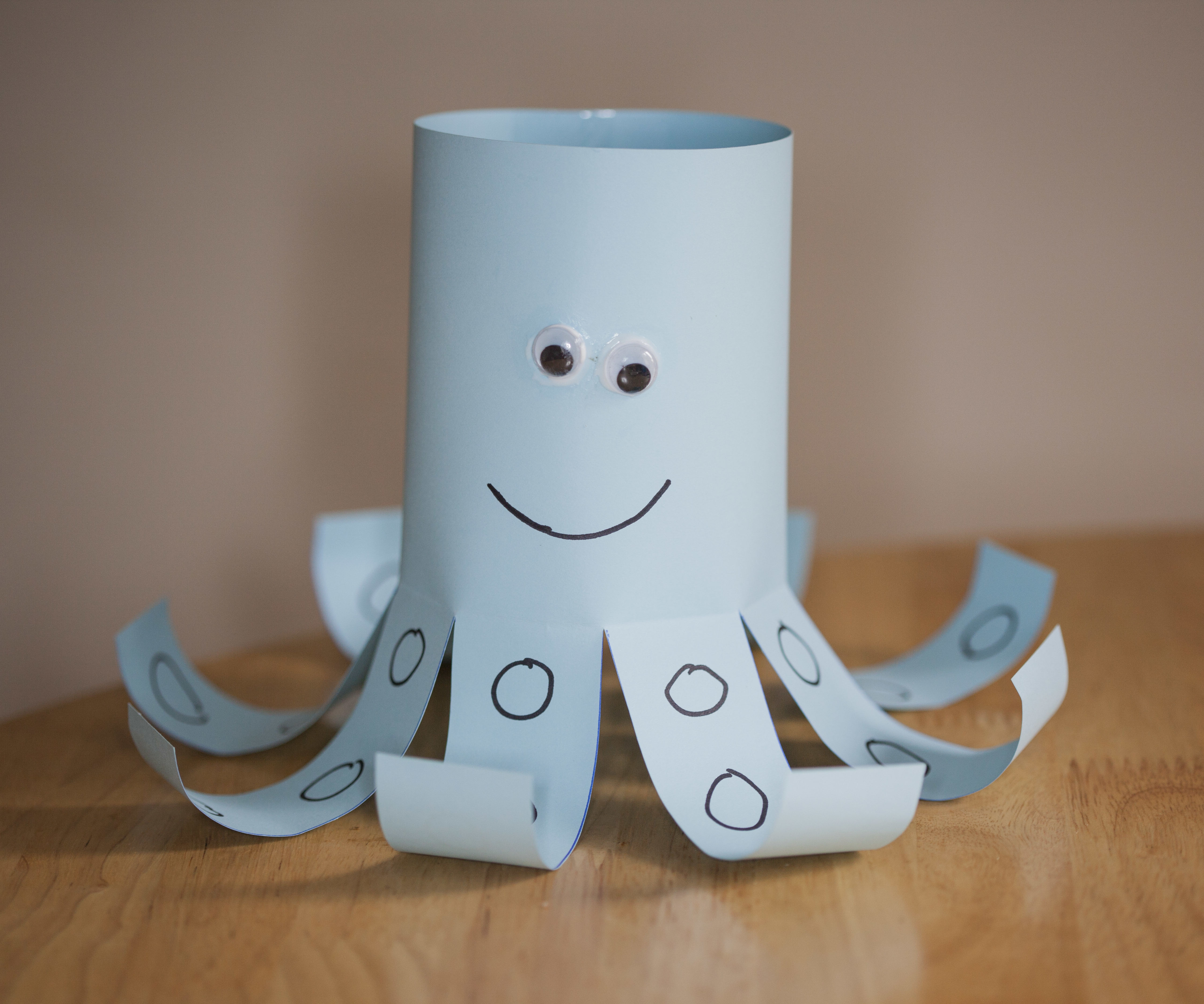 Paper Octopus (Kids Craft)