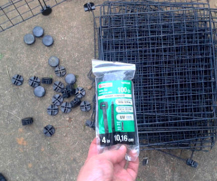 How to DIY a Cat Run From Stackable Cube Grids