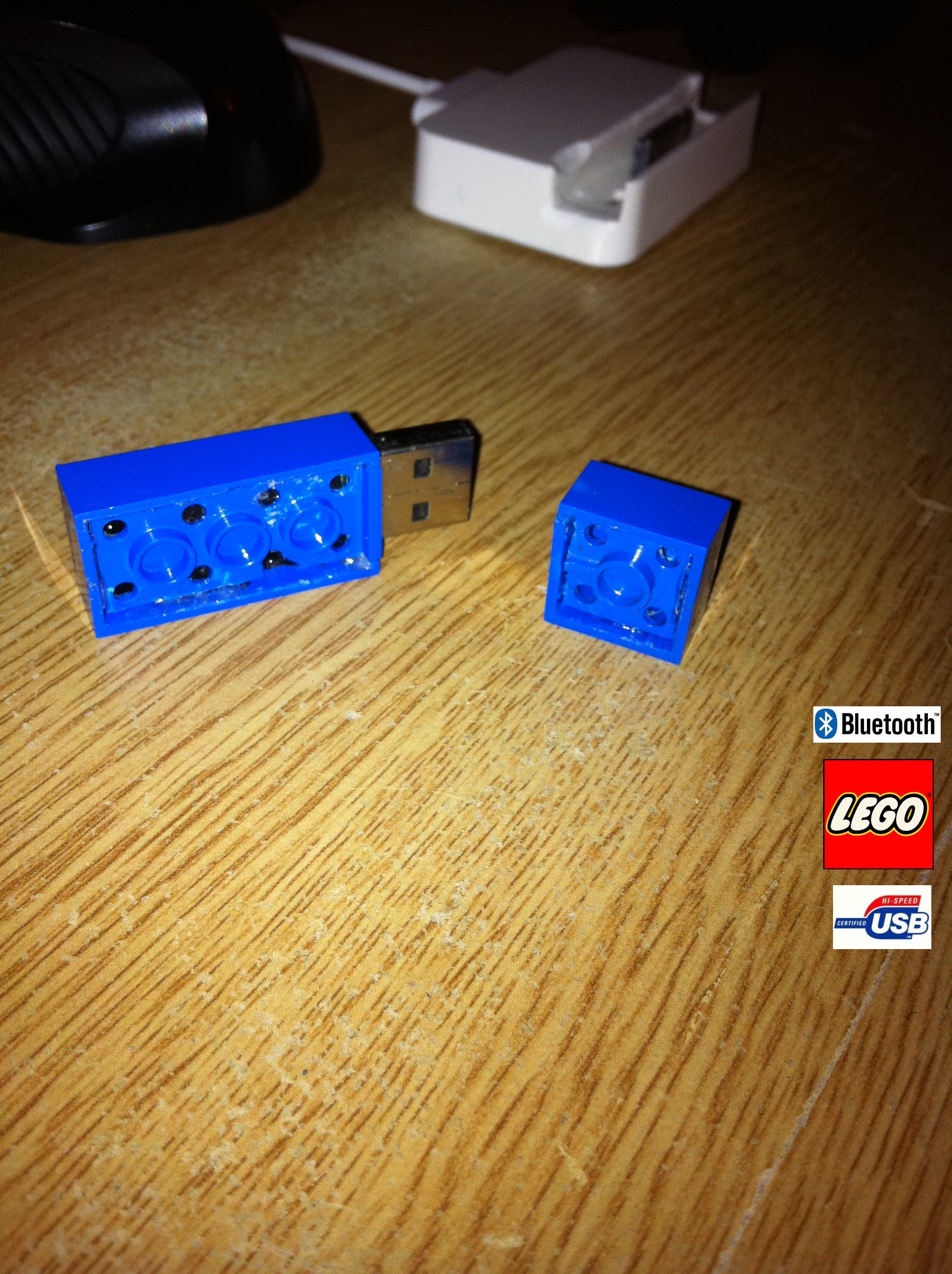 Lego USB Bluetooth Stick With Lid