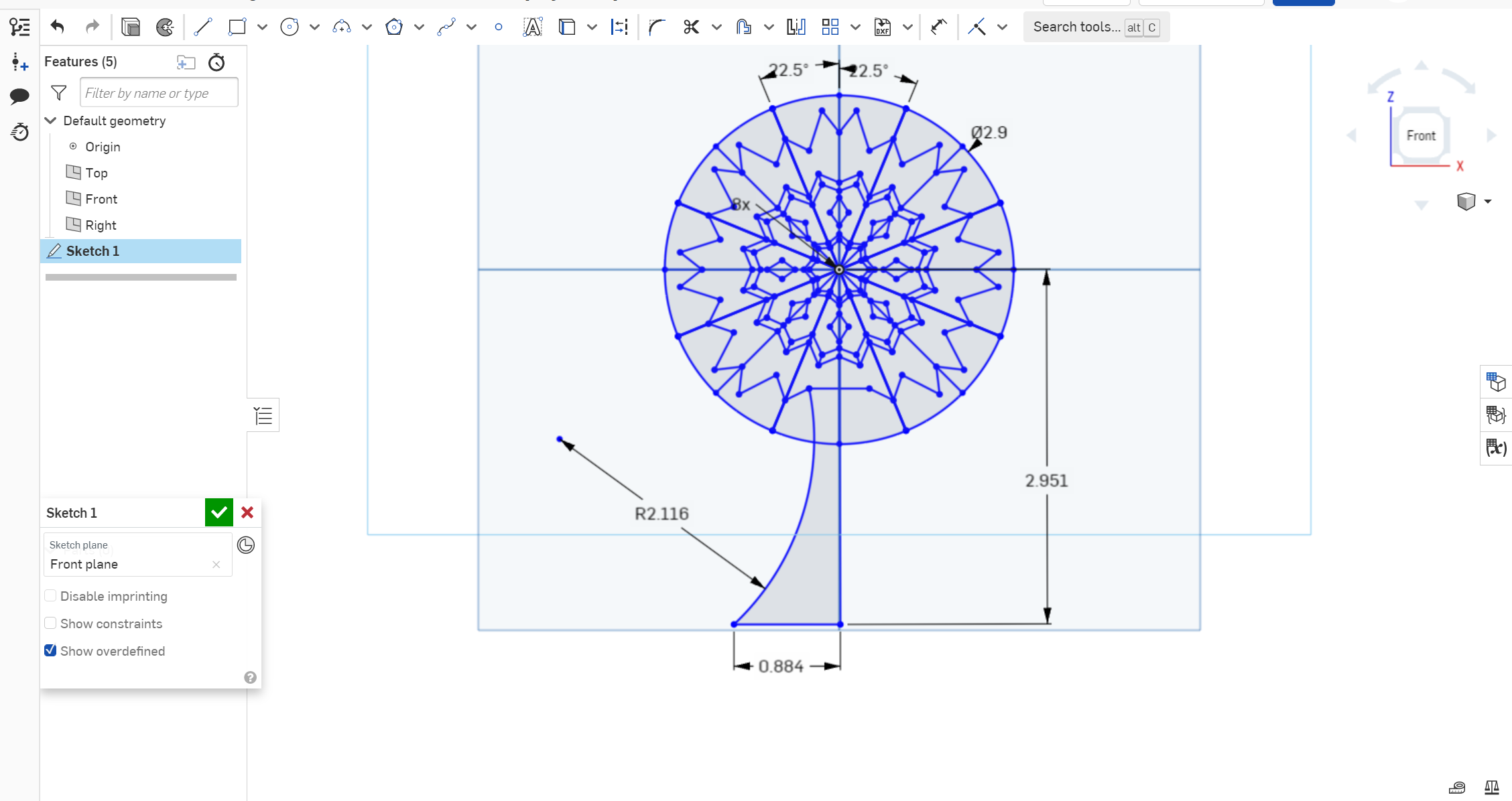 2FloresAngel3dPrintedSnowflakeTrophy - step 2 _ Part Studio 1 - Google Chrome 12_5_2022 5_46_42 PM.png