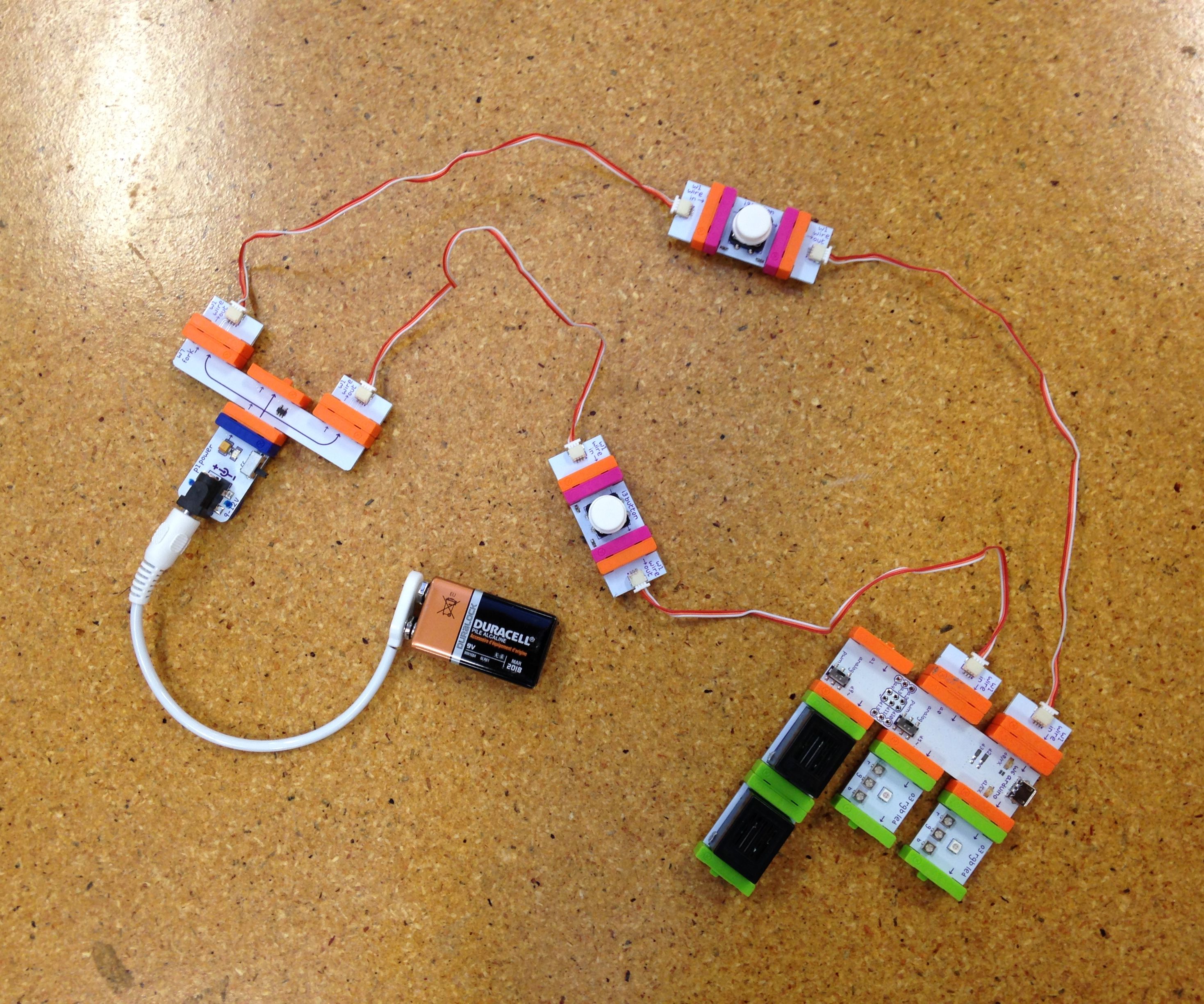 LittleBits + Arduino Game Show Buzzer