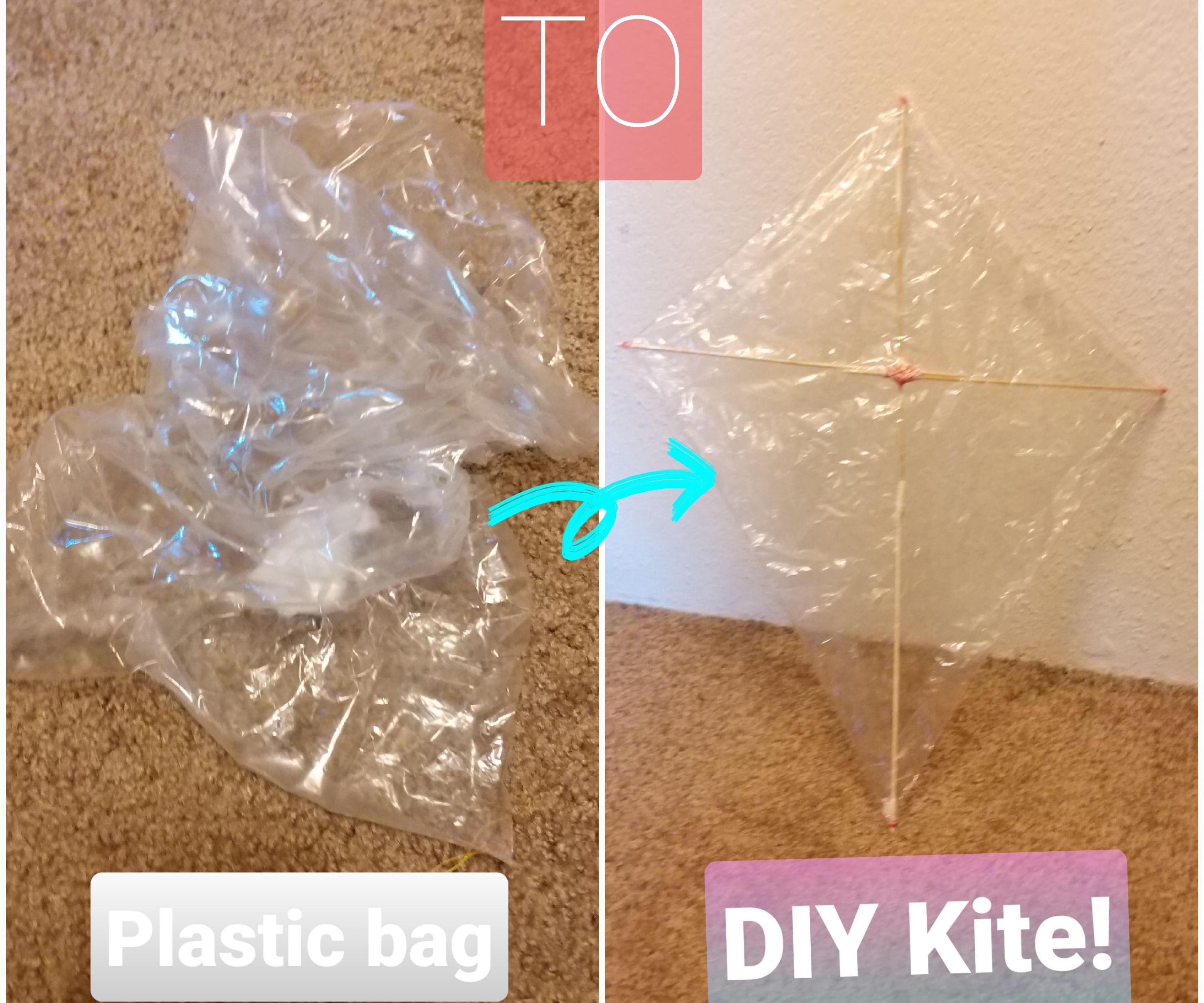 Plastic Bag to Kite!