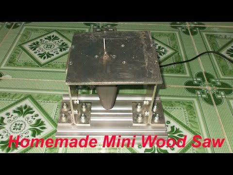 DIY Wood Metal Mini Circular Table Jig Saw Cutting Machine Multi Tool Free Energy Generator Homemade