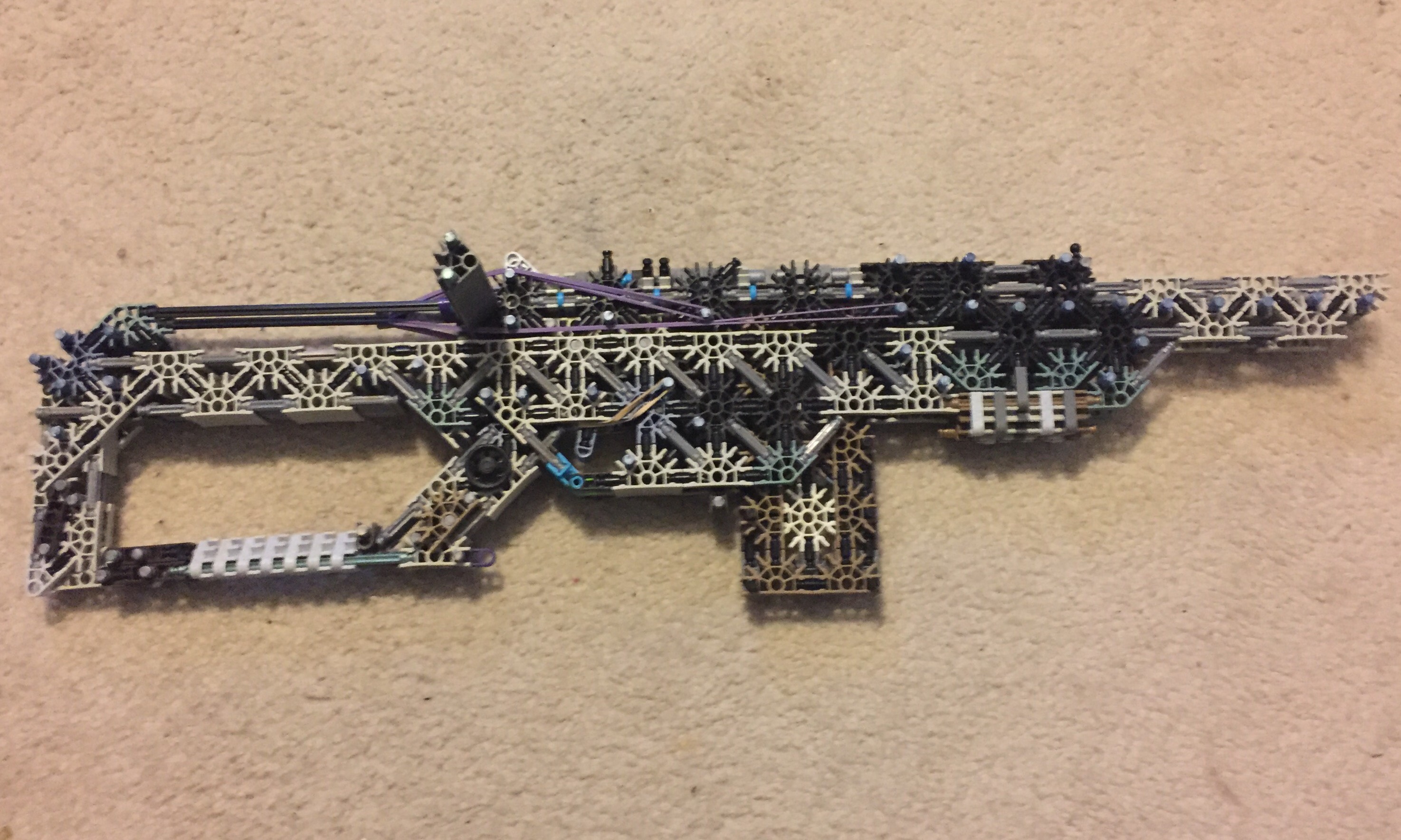 Knex Custom Bolt-Action Rifle "Hymm Of The Dead"