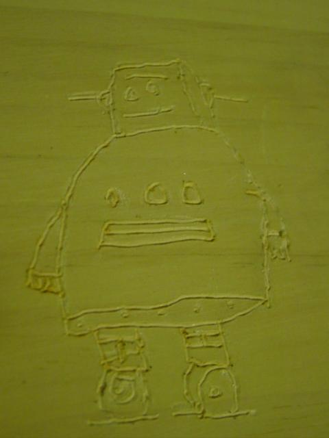 How to Etch the Instructables Robot Onto Wood or Anything Else!